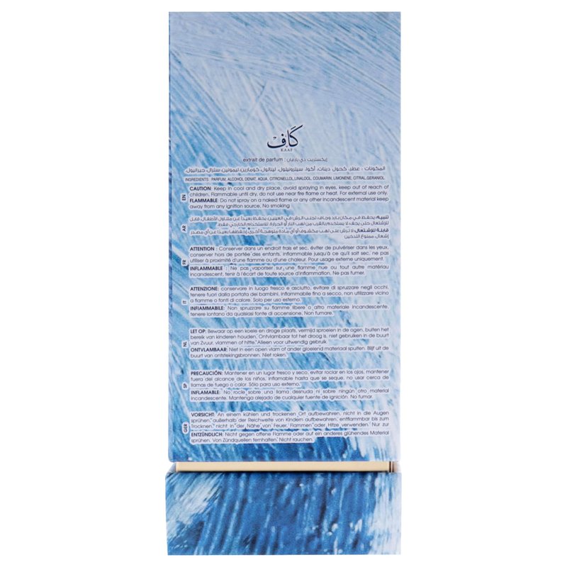 Kaaf by Ahmed Al Maghribi for Unisex - 3.38 oz Extrait De Parfum Spray