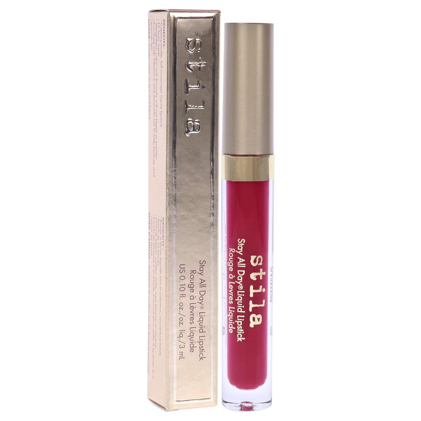 Stila Stay All Day® Liquid Lipstick - Matte Long-Lasting Color | Hydrating Formula with Vitamin E & Avocado Oil, 10 Fl. Oz.