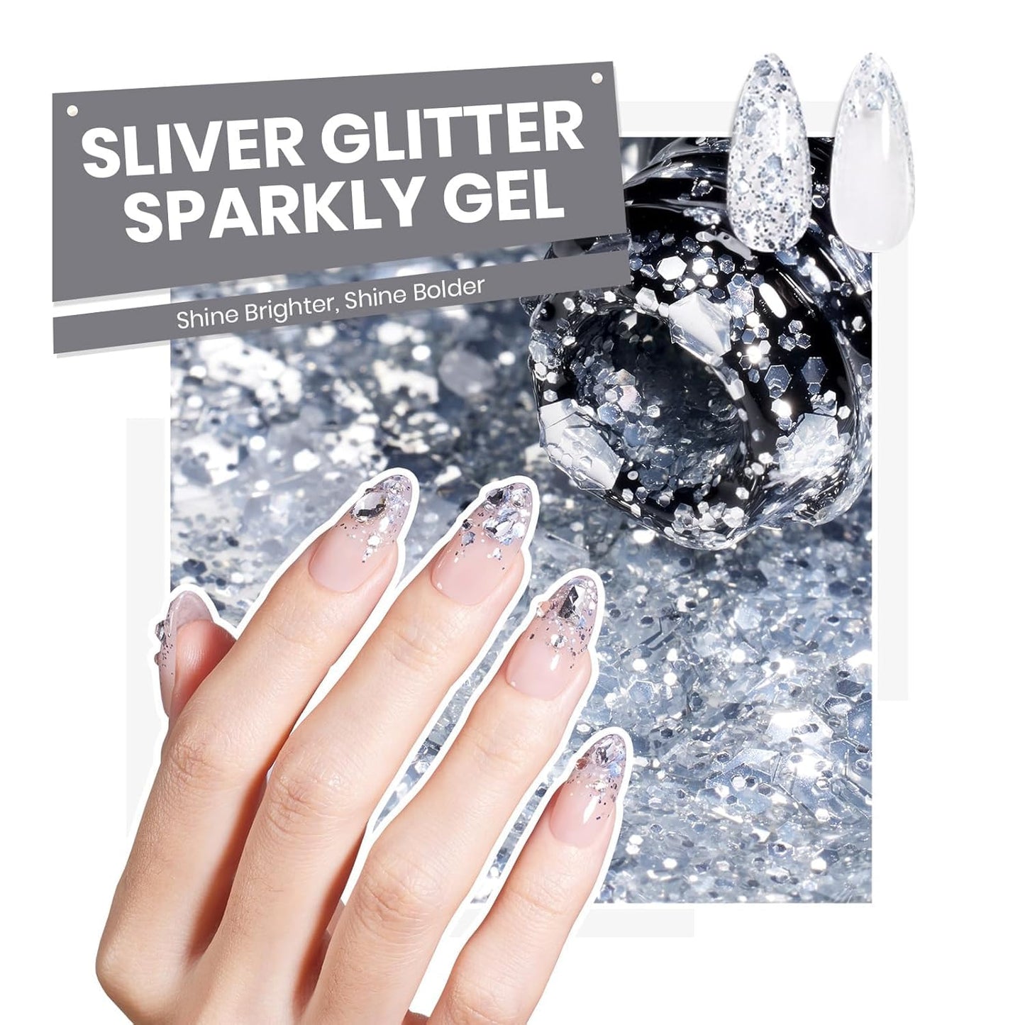 Beetles Gel Nail Polish Set - 60 Colors UV Gel Polish Kit | Vibrant Shades & Glitter for DIY Manicure