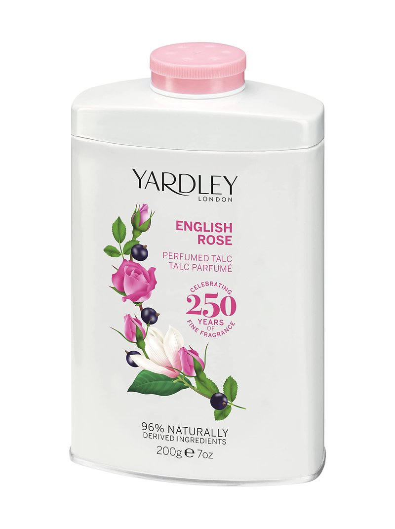 Yardley of London English Rose 7.0 oz Perfumed Talc Powder