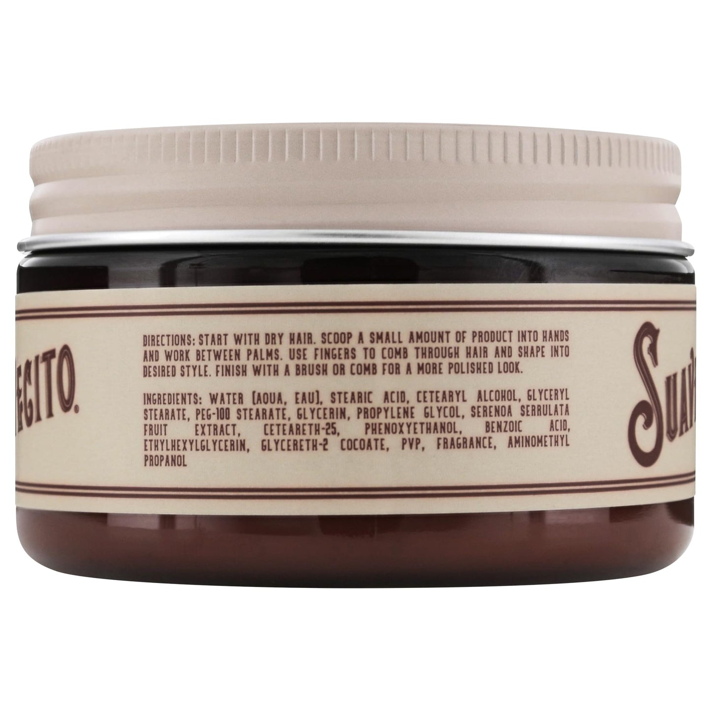 Suavecito Hair Loss Treatment Kit For Hair Regrowth - Minoxidil 5%, Hair Thickening Shampoo & Conditioner With Niacinamide & Biotin, Matte Hair Cream With DHT Blocker (1 Month Minoxidil)