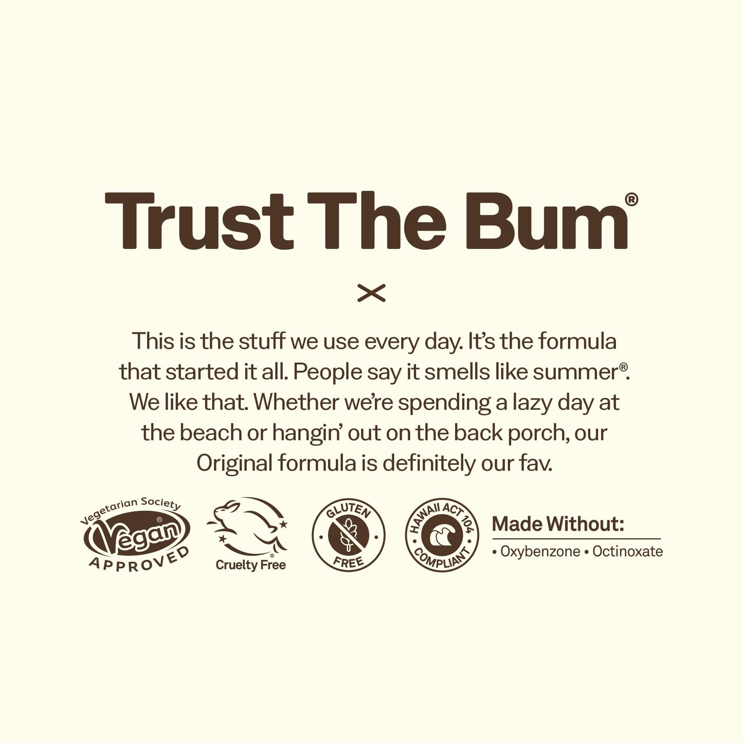 Sun Bum Original SPF 40 Face and Body Sunscreen Stick - Water resistant Broad Spectrum Facial Sunscreen - Hawaii 104 Act Compliant (Made Without Octinoxate & Oxybenzone) - Travel Size - 0.7 oz