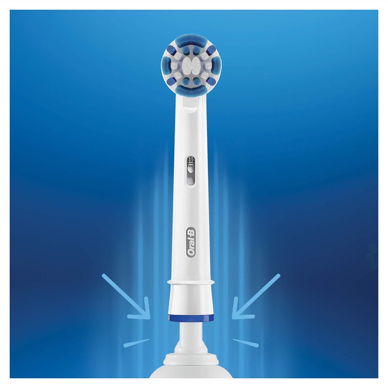 Oral-B Precision Clean Replacement Toothbrush Heads, Pack of 10 – Compatible with Oral-B Electric Toothbrush Handles