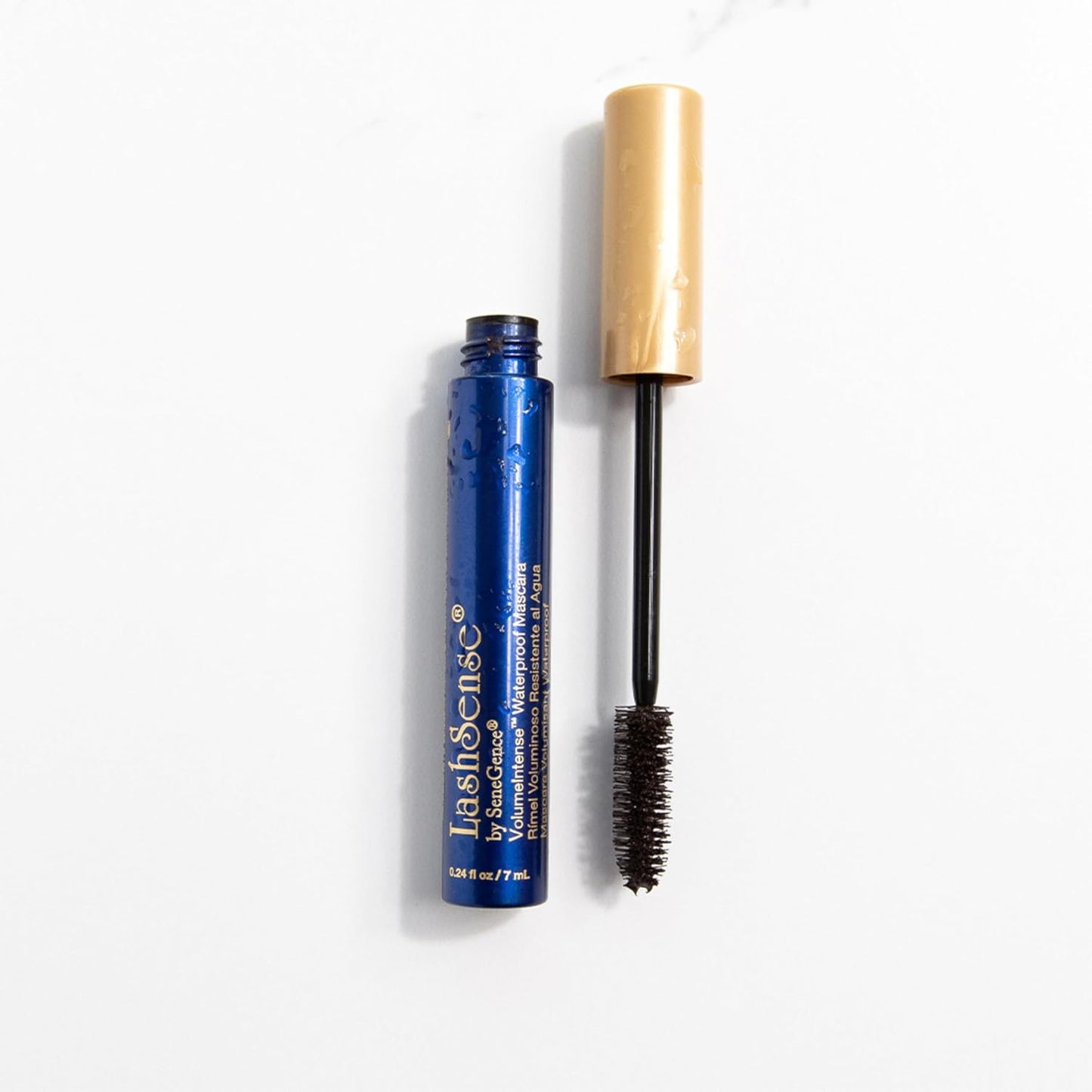 VolumeIntense Waterproof Mascara - Black 0.24 Oz | Volumizing & Lengthening Formula, Humidity-Resistant