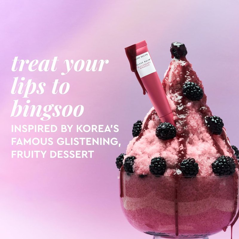 Glow Recipe Lip Treatment - 12Hr Hydrating Balm with Hyaluronic Acid | Sheer Berry Tint (15 ml)