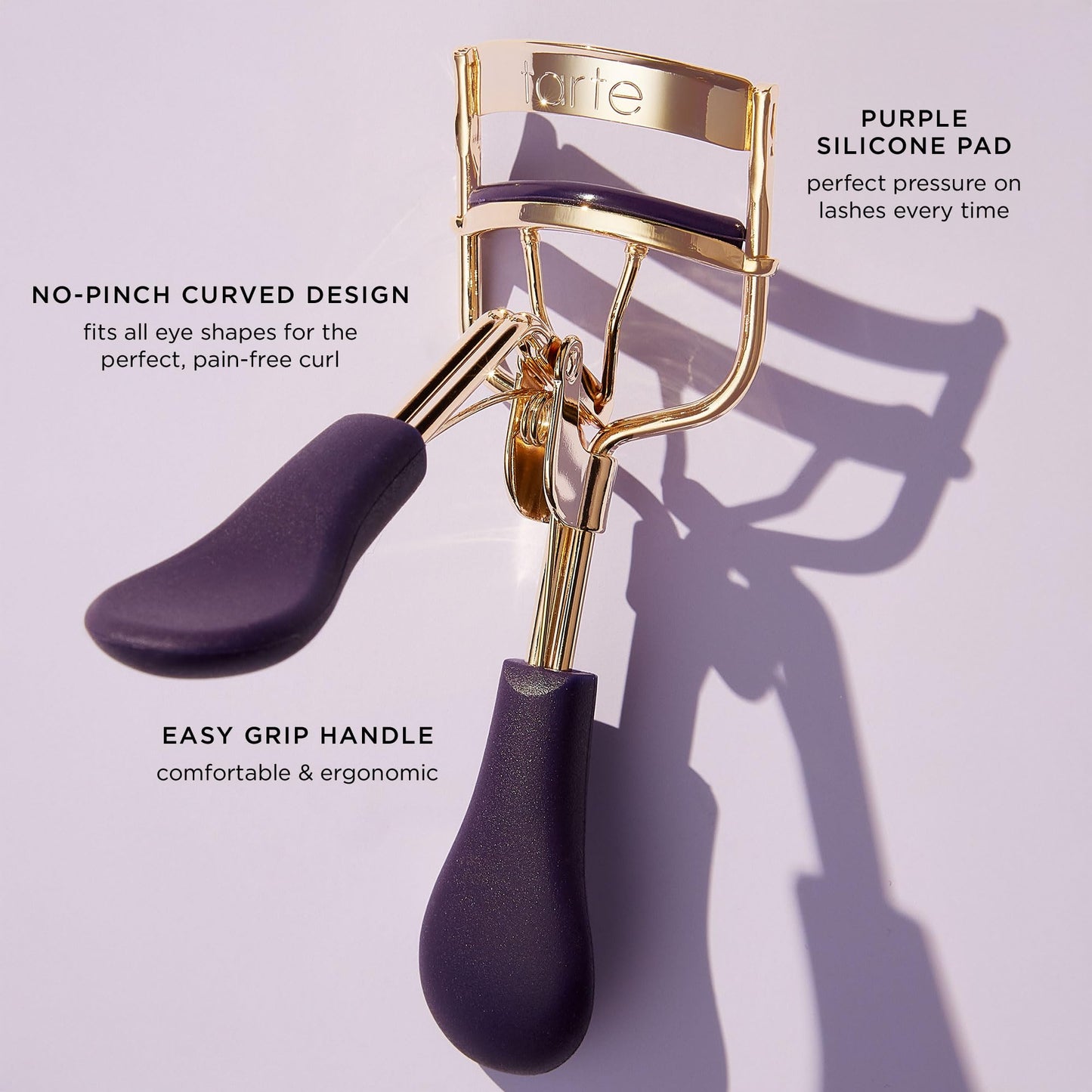 tarte picture perfect eyelash curler – Professional Lash Curler with Mini Travel Size Mascara for Lift & Curl, Ergonomic Pad Design, Easy to Use, Vegan & Cruelty-Free