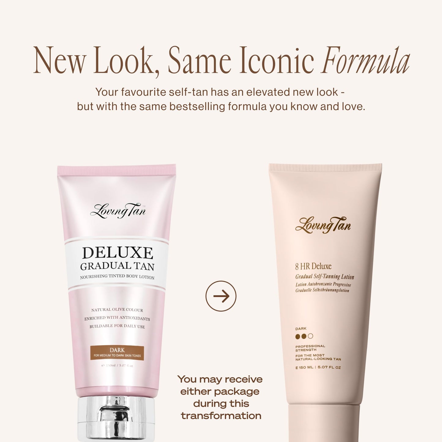 Loving Tan Deluxe Gradual Tan Lotion, Dark- Natural Looking Self Tanner, Professional Strength Sunless Tanner, 7+ Self Tanning Applications per Bottle- Cruelty Free, Naturally Derived DHA- 5.07 Fl Oz