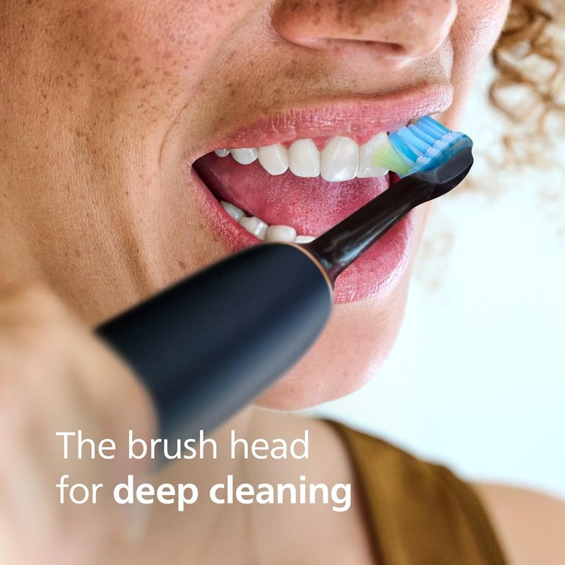 Philips Sonicare C3 Replacement Electric Toothbrush Heads - 2 Pack, Black, HX9042/95