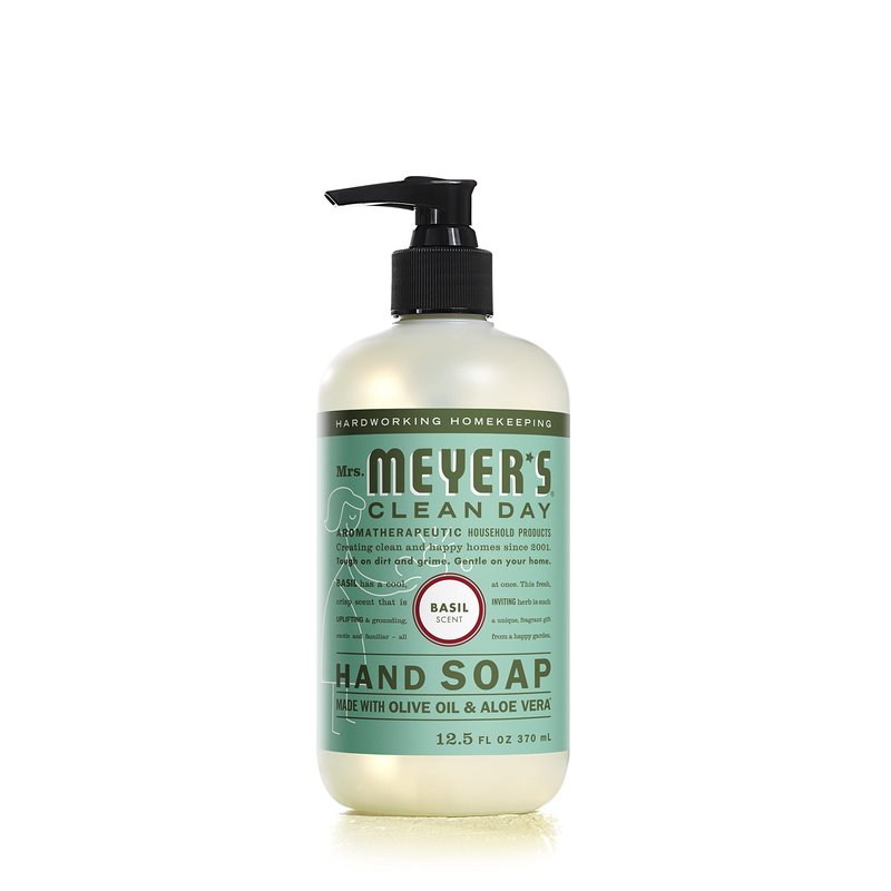 Mrs. MEYER'S CLEAN DAY Hand Soap Bundle (Lemon Verbena + Lavender + Basil + Honeysuckle)