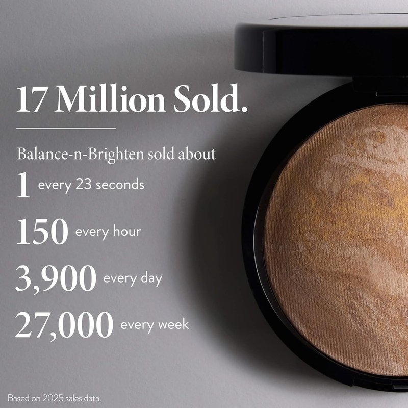 Laura Geller Baked Balance-n-Brighten Color Correcting Powder Foundation - Golden Medium | Buildable Demi-Matte Coverage