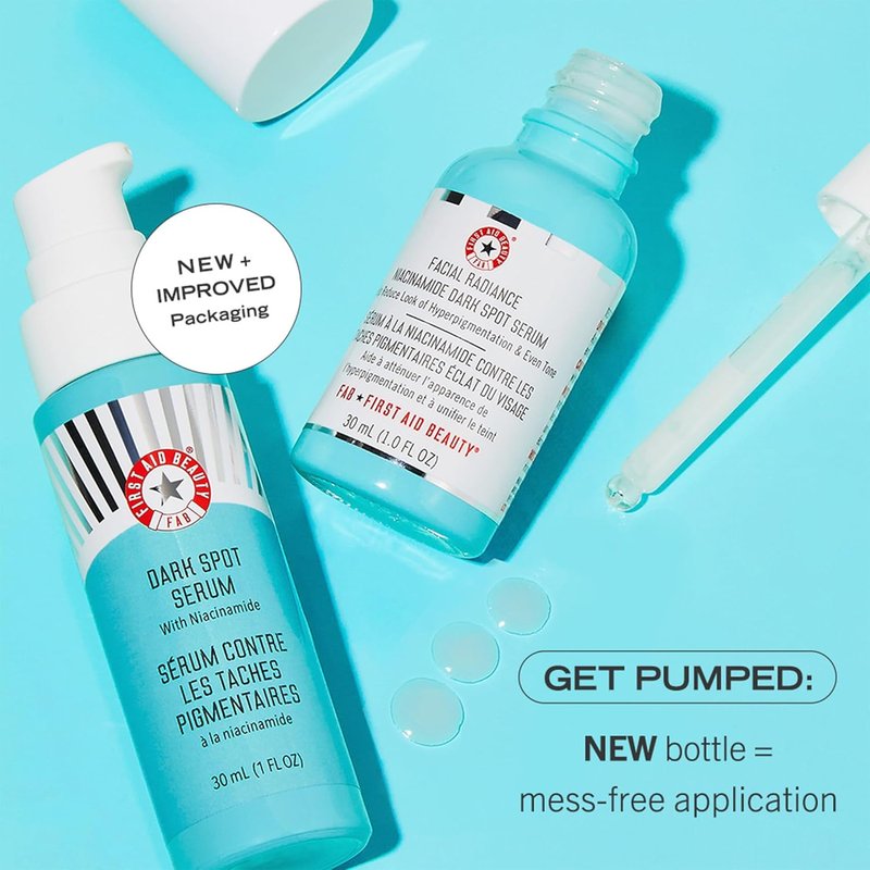 First Aid Beauty Dark Spot Serum - Niacinamide for Hyperpigmentation & Discoloration | 1 oz