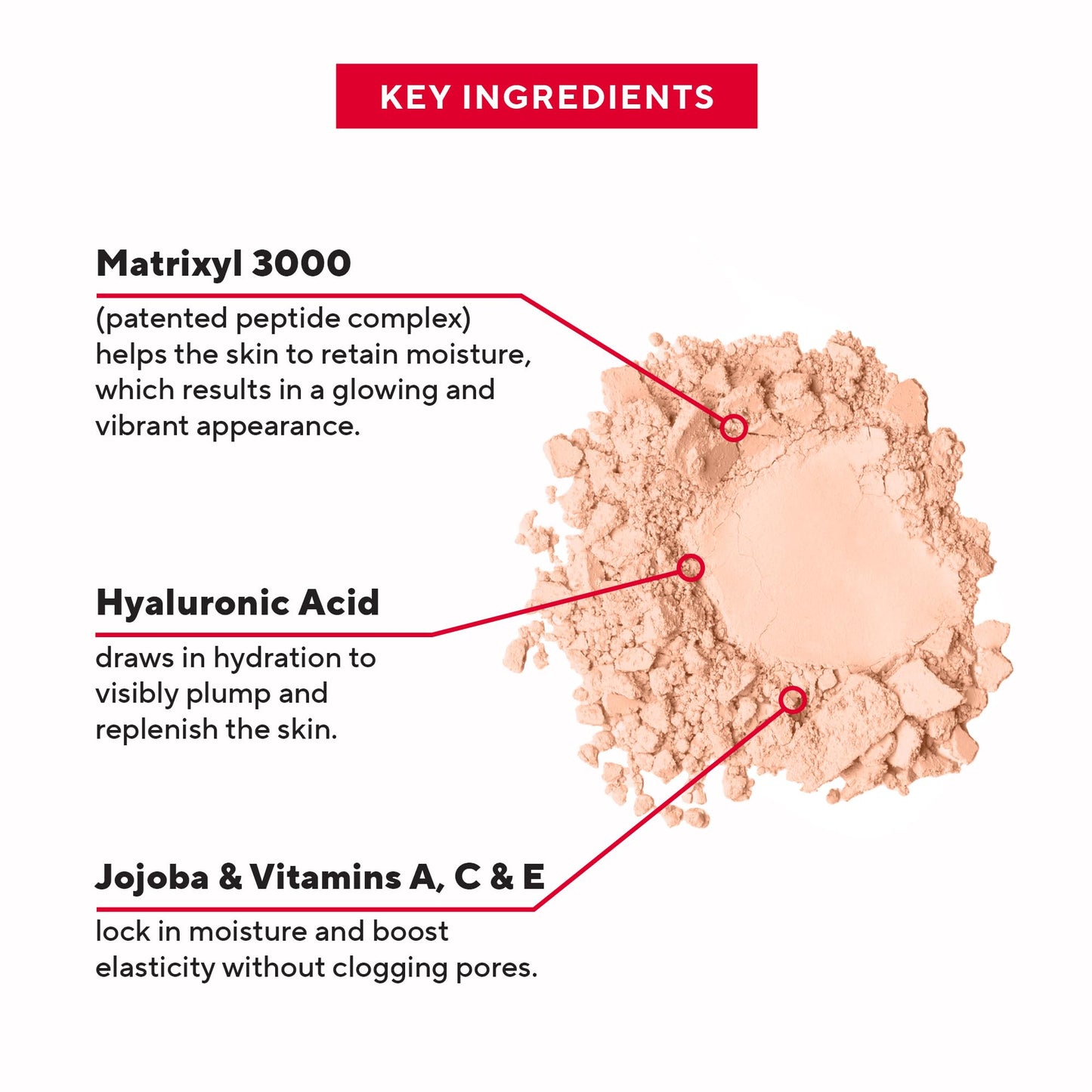 MIRABELLA - Pure Press Foundation, HD-Finish Pressed Powder, Buildable Mineral Pressed Powder Compact with Nourishing Jojoba, Age-Defying Makeup for All Skin Types, Original Fair I