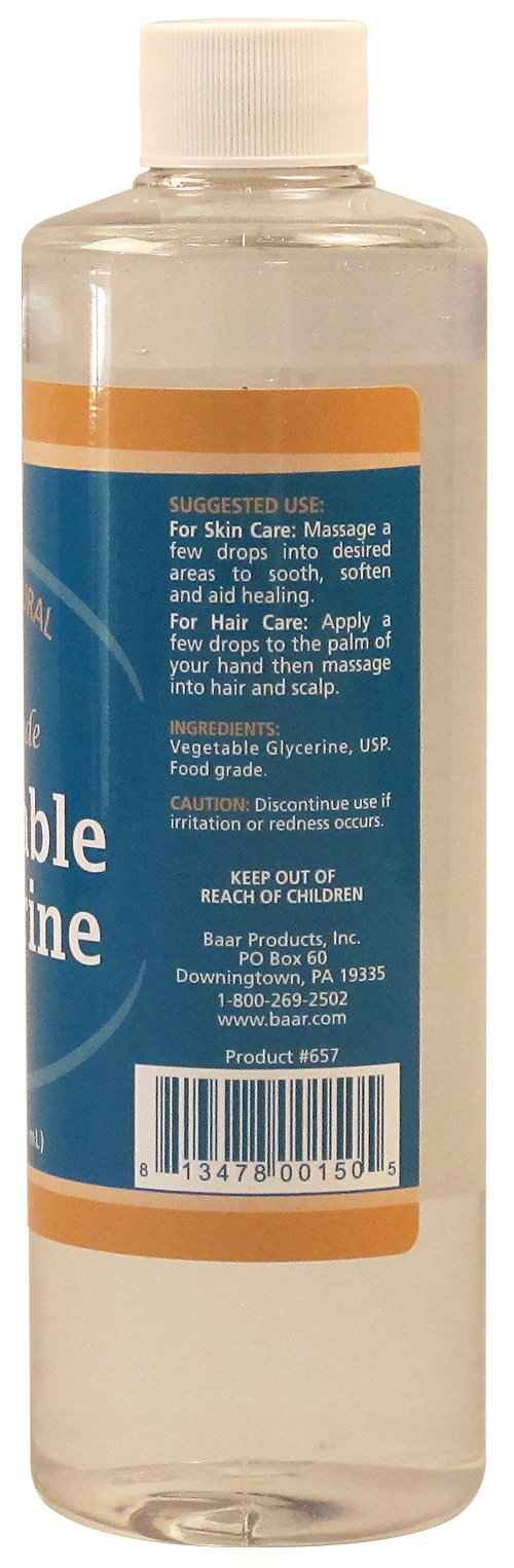 Vegetable Glycerine - Food Grade - USP - 16 fl. oz