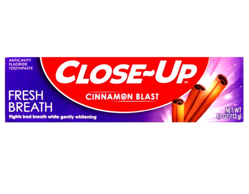 Close-Up Fluoride Toothpaste, Freshening Red Gel 4 oz (Pack of 12)