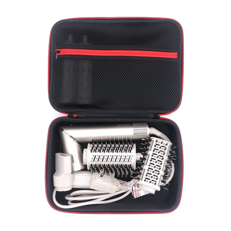 Buwico Hard Travel Case Carrying Case Shockprrof Storage Bag Holder Universal Organizer for Dyson Supersonic Hair Dryer HD01 HD03 for Dyson Airwrap Styler, Travel Case for Shark HD430 Flexstyle