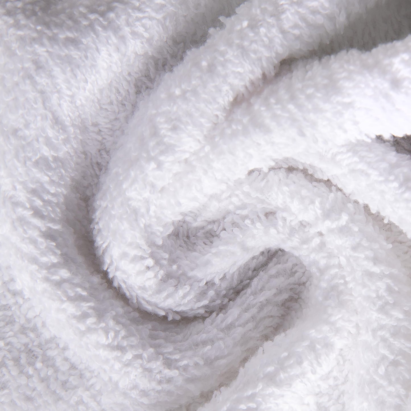 Living Fashions Premium White Cotton Washcloths Set of 24 - Thick Loop Pile Wash Cloths 12"x12" - Ultra-Soft 100% Ring-Spun Cotton Face Towels - Luxury Spa Quality Face Cloths