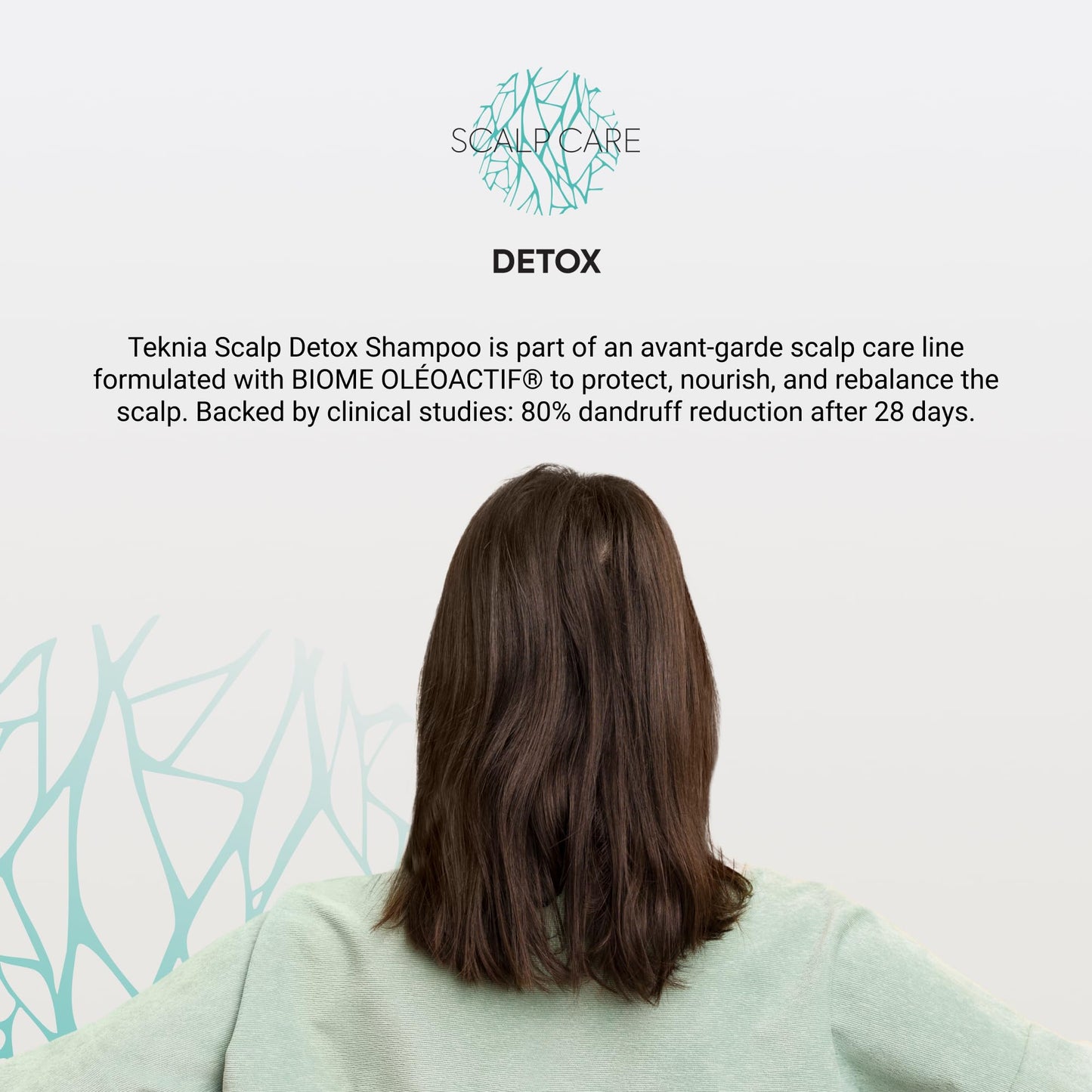 Lakmé Teknia Scalp Care Detox Balance Detoxifying Shampoo, Anti Dandruff Shampoo & Scalp Detox, 10.2 Fl Oz
