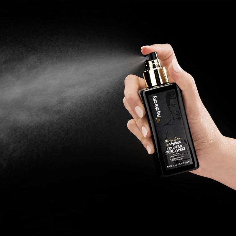 MyHero Collagen Shield Spray - Leave-In Conditioner for Heat Protection Up to 450°F | 6oz