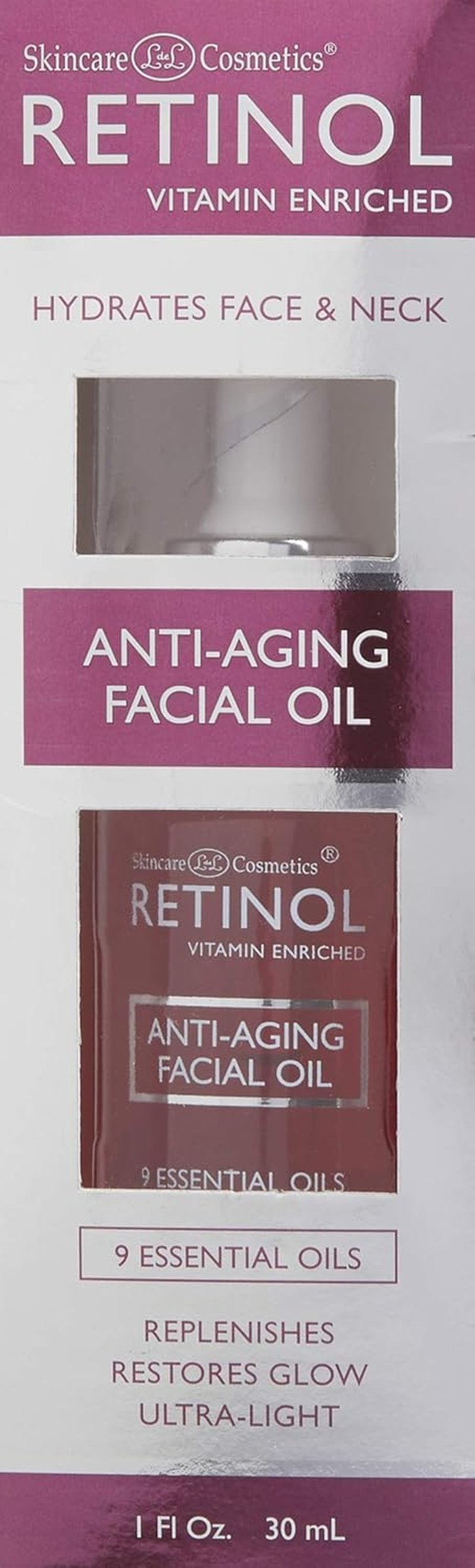 LIVAURA Retinol Anti-Aging Facial Oil - Glow-Boosting Hydration & Nourishment | 1.7 oz