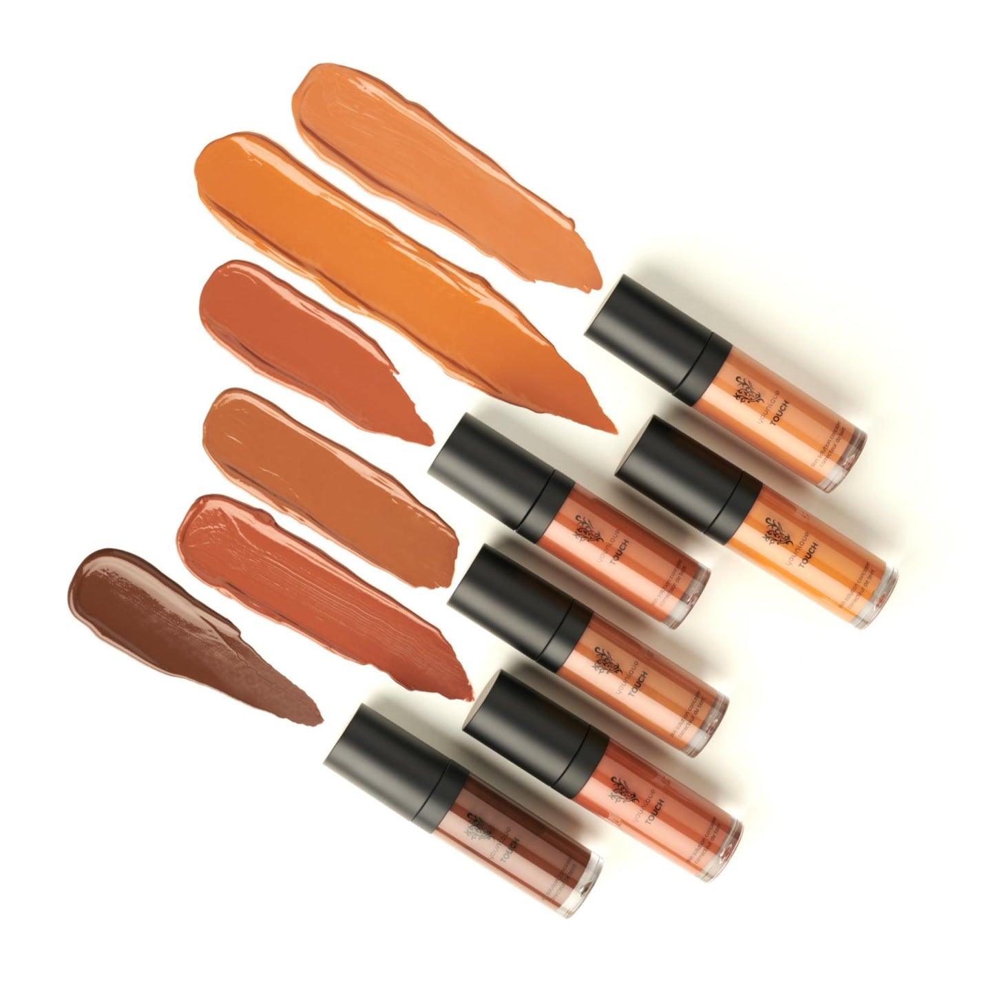 YOUNIQUE TOUCH Skin Solution Concealer | Chiffon | Full-Coverage & Long-Lasting Wear | Nourishing Formula with Caffeine, Vitamin E & Hyaluronic Acid | Seamless Matte Finish