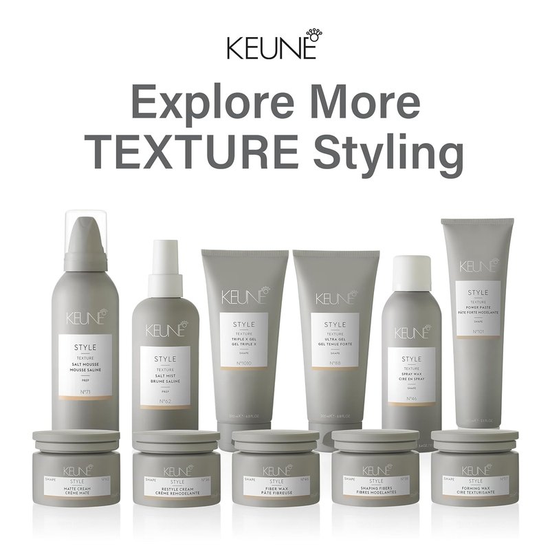 KEUNE Style Spray Wax - Buildable Hair Texture & Natural Shine | 6.1 Fl Oz