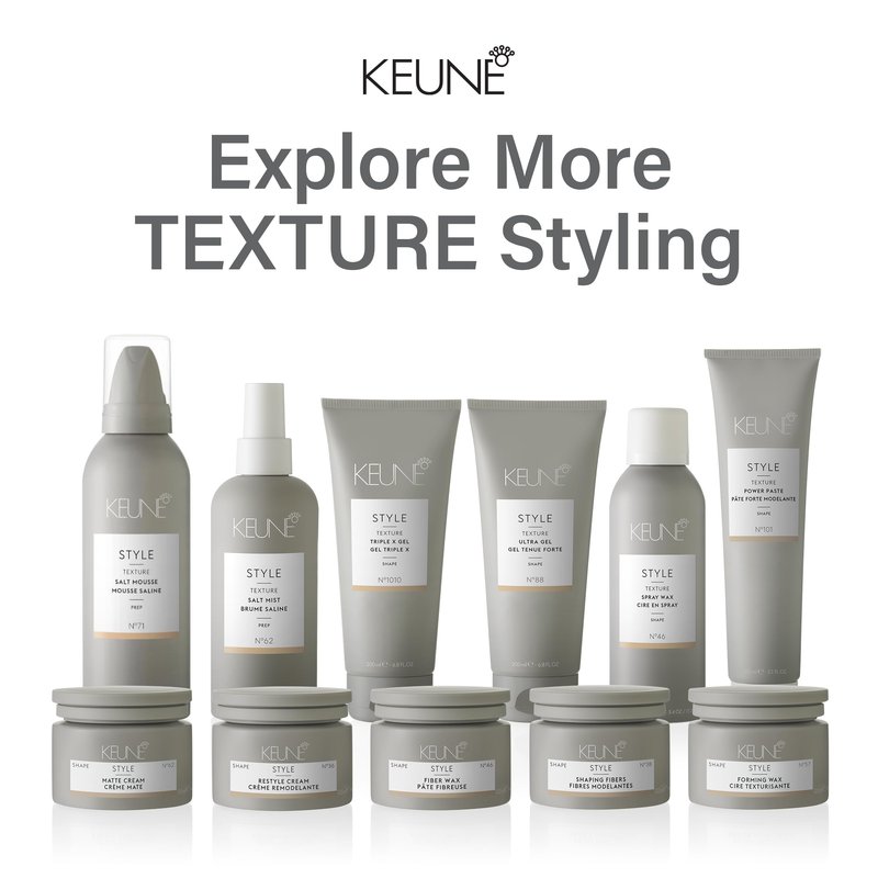 KEUNE Style Spray Wax for Hair Texture and Hold, Buildable Texture & Natural Shine, 6.1 Fl Oz