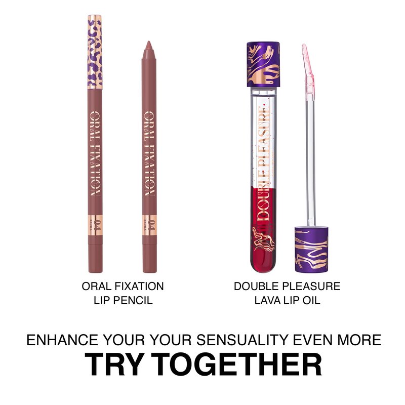 SELESTIA BEAUTY Hydrating Lip Oil – Double Pleasure – Moisturizing & Softening Lip Glow Oil with Silicone Applicator, 0.14 oz (Adrenaline Shot)