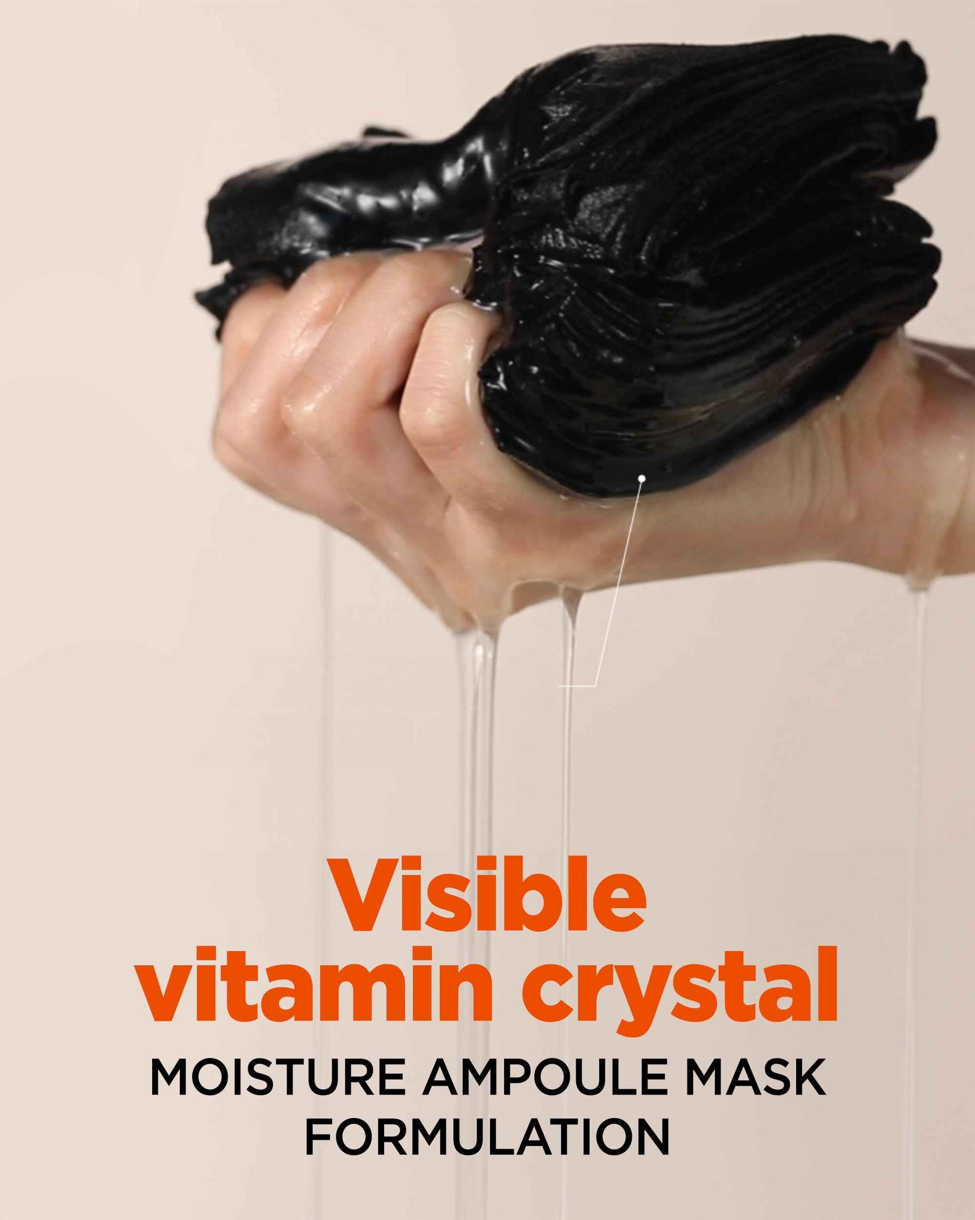 VC Shot Daily Ampoule Mask - Korean Face Sheet Masks with Vitamin C for Radiant Skin Tone Daily Facial Treatment with Niacinamide for Hydration & Complexion Enhancement, 30 Sheets