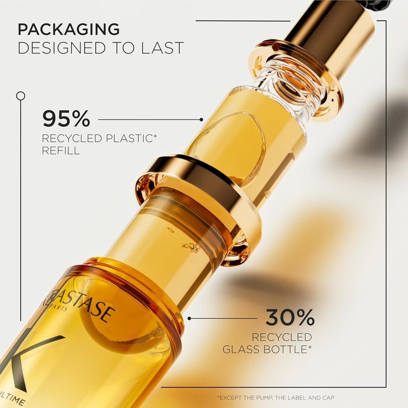 Kerastase Elixir Ultime Hair Oil - Hydrating & Smoothing Formula with Wild Camellia | Nourishes & Strengthens Hair