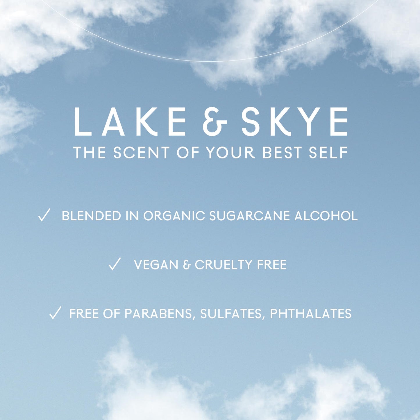 Lake & Skye 11 11 Azure Eau de Parfum Travel Spray, Aquatic Sheer Floral Musk & Clean Skin Unisex Scent, 0.5 fl oz (15 ml)