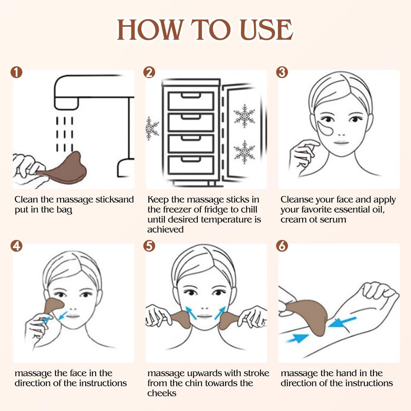 Ice Globes -Facial Skin Care Tools for Women, Cryo Sticks -Unbreakable Stainless Steel and Special Design, Esthetician Supplies Cooling Spa Globes,Mothers Day Gifts for Mom
