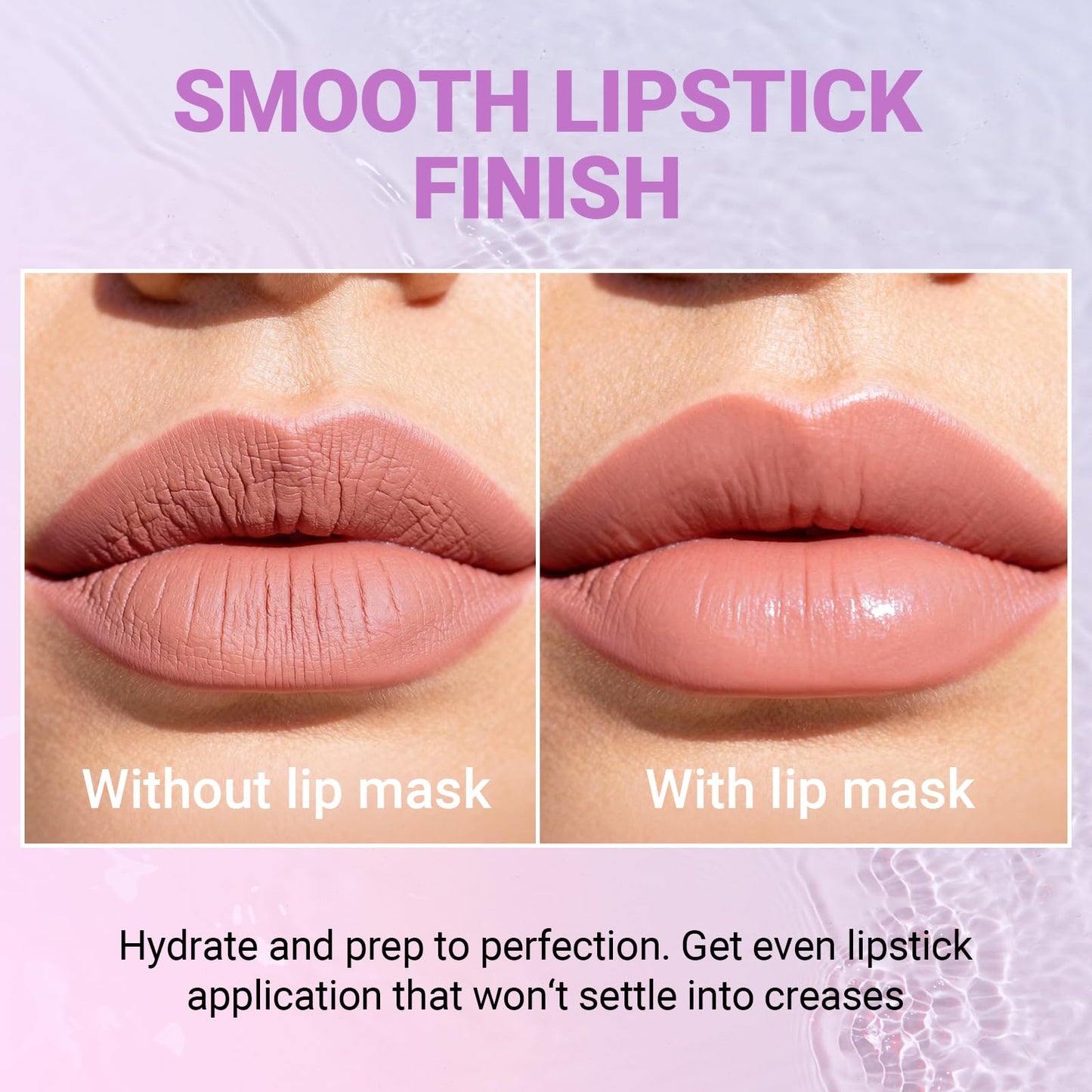 iMethod Overnight Lip Mask - Hydrating Lip Butter Balm with Hyaluronic Acid, Lip Moisturizer For Very Dry Lips, Lip Sleeping Mask to Nourish & Repair Cracked Lips, Smoothes Fine Lines - Grape