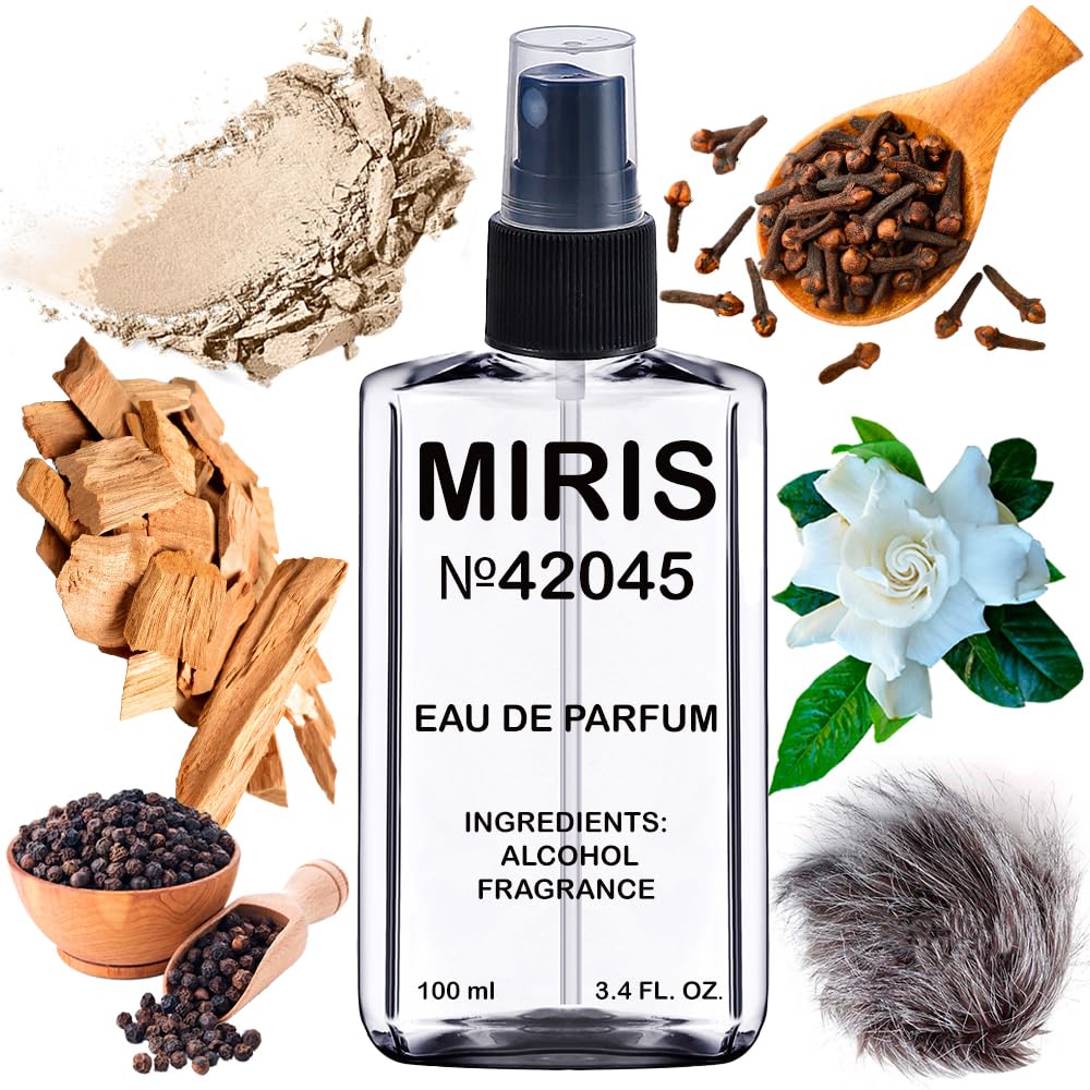 MIRIS No. 72308, Inspired by Gardenia, Long-Lasting Eau de Parfum for Women, Spray 3.4 Fl Oz / 100 ml