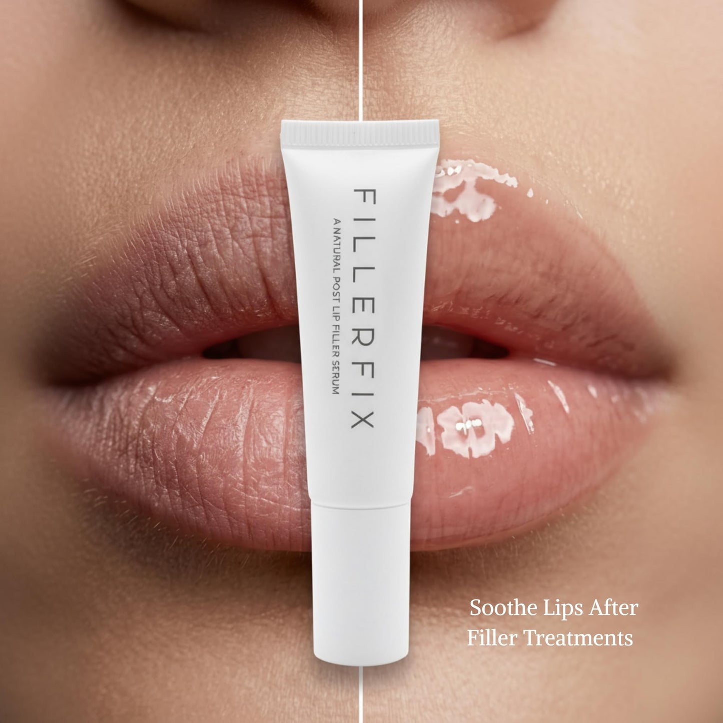 FillerFix Arnica Lip Balm for Lip Filler Aftercare – Organic Lip Serum with Cooling Ceramic Tip – Arnica & Calendula Lip Treatment