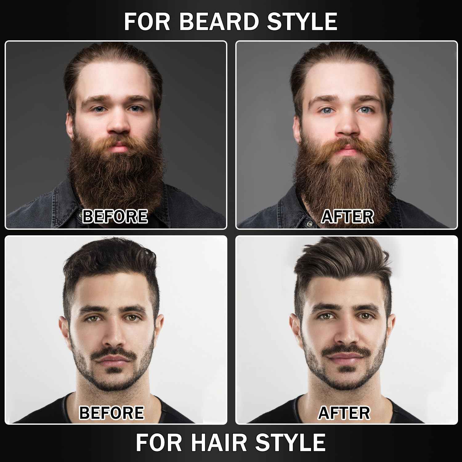 Beard Straightener for Men,Premium Heated Beard Brush w/Anti-Scald Feature,Beard Straightening Comb,Unique Fathers Day Birthday Valentines Gifts for Men Him Dad Boyfriend Christmas Stocking Stuffers