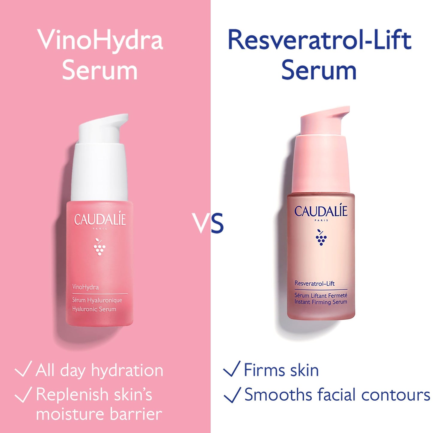 Caudalie VinoHydra Hydrating Hyaluronic Acid Serum - 30 mL