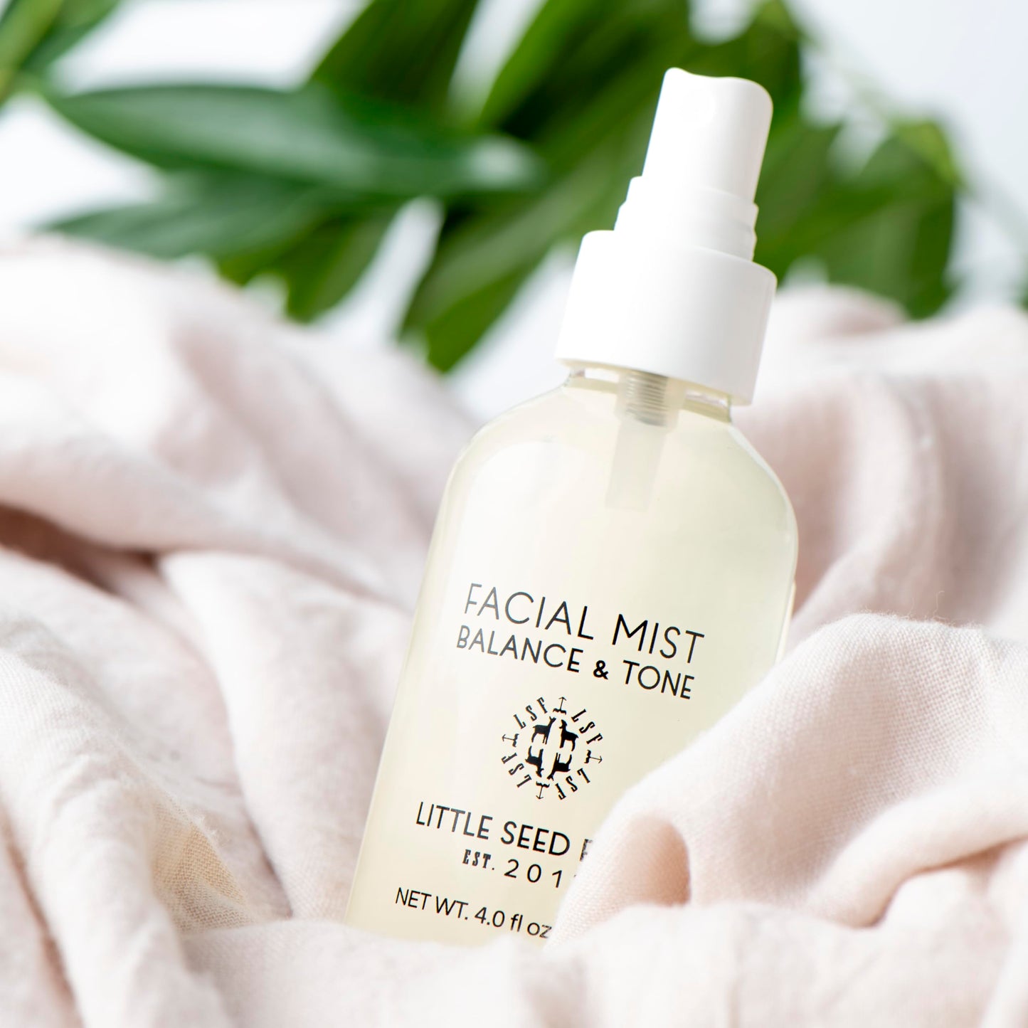 Little Seed Farm Balancing Facial Mist & Toner – Witch Hazel Toner & Pore Minimizer, Net Wt. 4 fl oz | 118ml