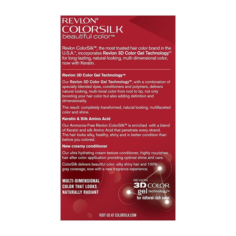 Revlon Colorsilk #51 Light Brown (Pack of 6)