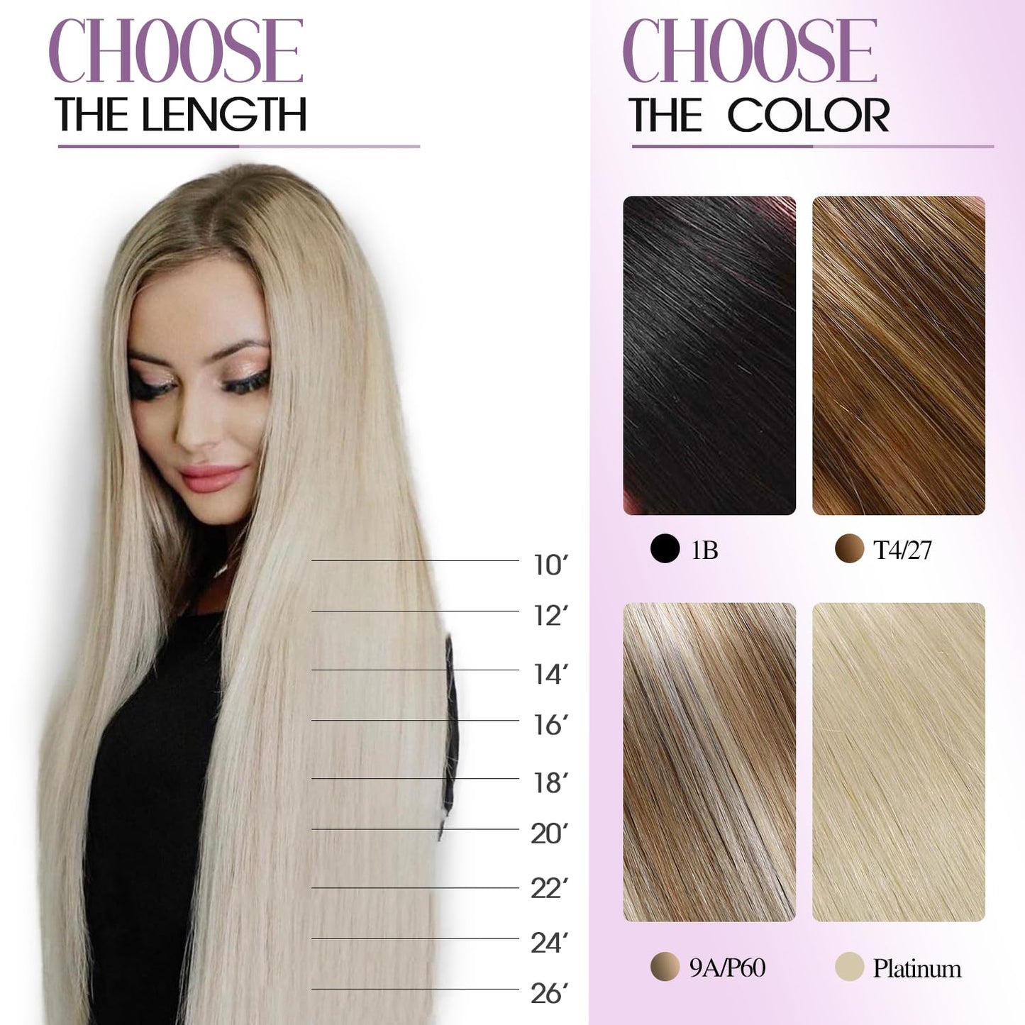 FANCEE OVO Hair Extensions Remy Human Hair PU Holes Wefts with Micro Beads Highlight Honey Blonde Volume Upgrade Butterfly Seamless Weft Invisible Beaded Hair Extension with Tools(40g 20Pcs, 14 Inch)