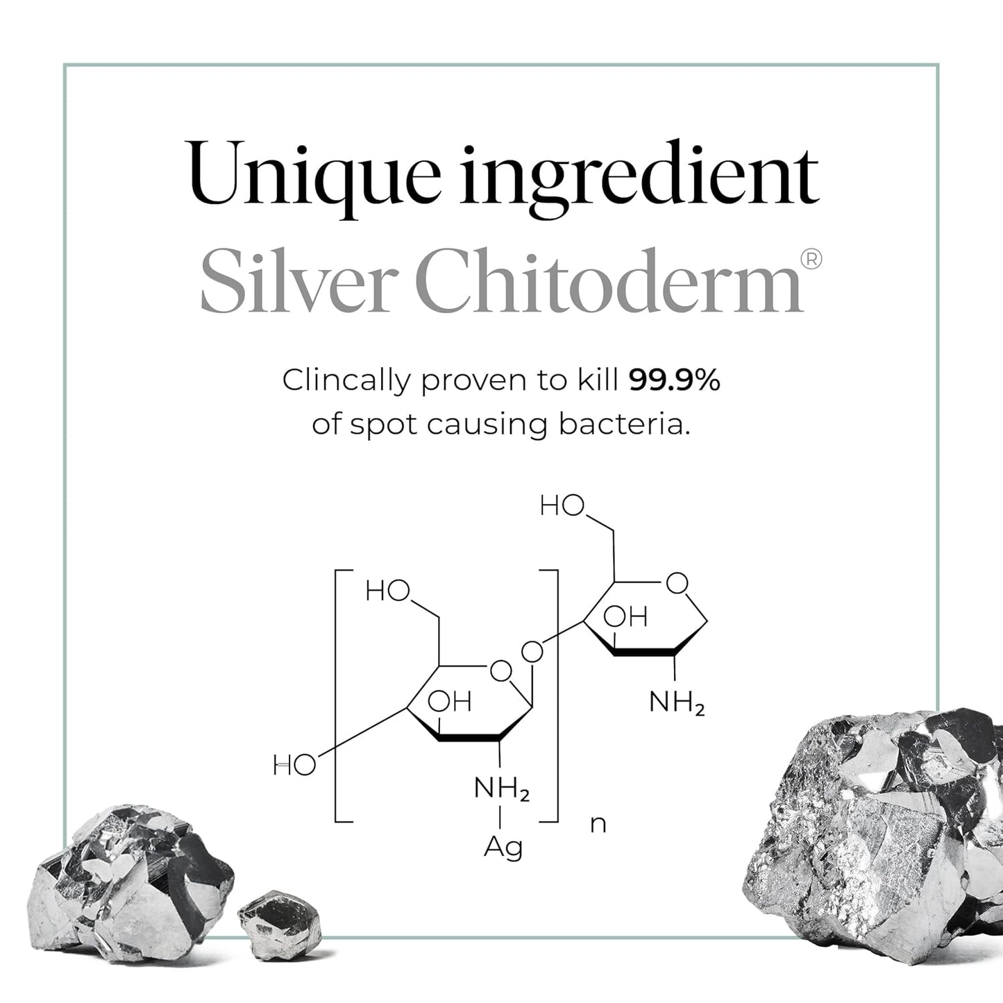 Anti-Blemish Body Wash - Silver Chitoderm Treatment for Clear Skin | 150ml, All Skin Types
