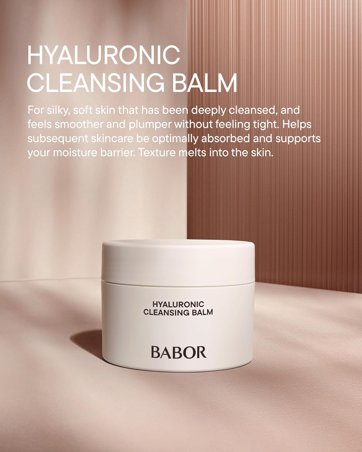 Hyaluronic Cleansing Balm to Oil - Gentle Face Cleanser for Demanding Skin | Hydrating 150 ml