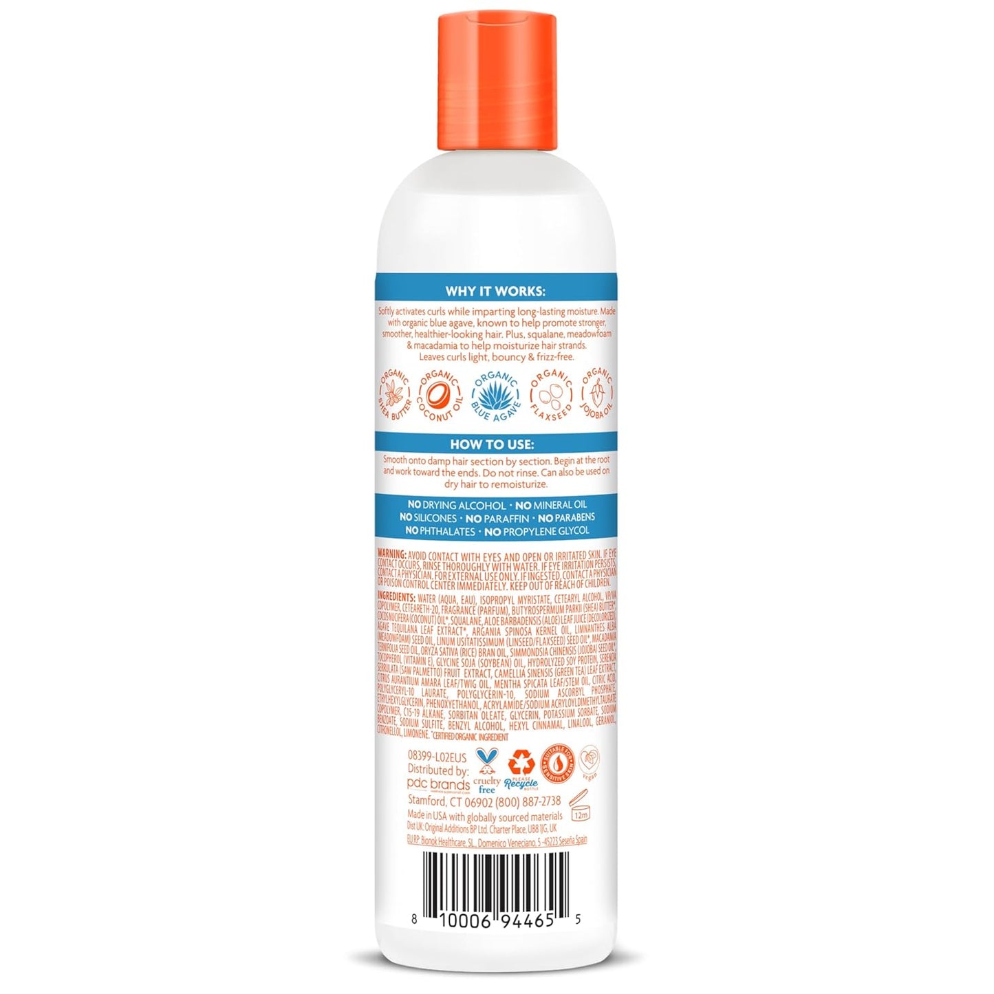 Cantu Weightless Smooth + Curl Cream, 10 fl oz
