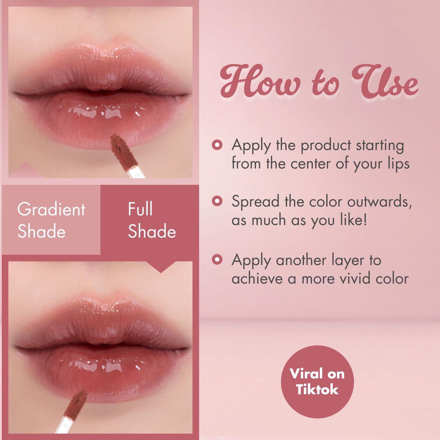 rom&nd Juicy Lasting Tint #18 Mulled Peach - K-Beauty Glossy Lip Stain | Hydrating, Long-Lasting, Non-Sticky Syrupy Finish | Natural Fruit-Inspired Coral Peach for All Skin Tones