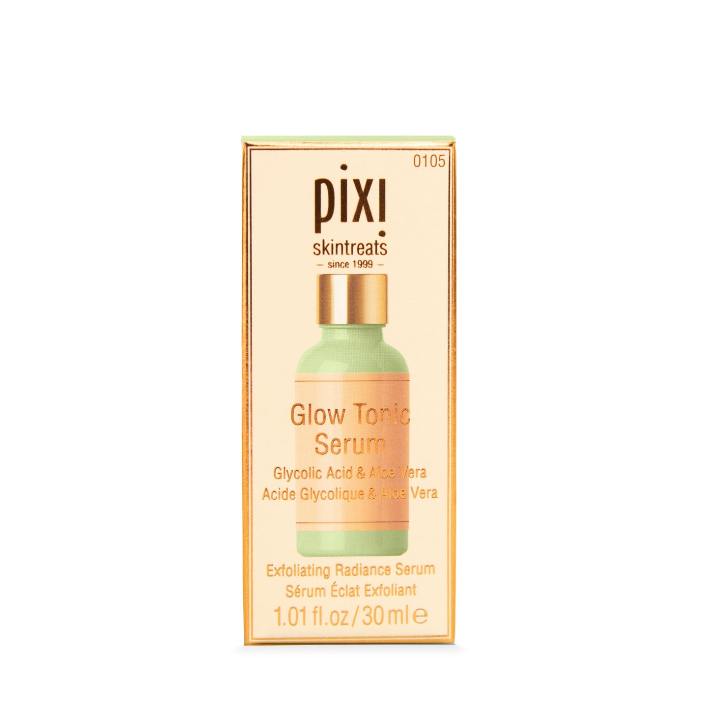Pixi Beauty Glow Tonic Serum | Lightweight Facial Serum | Exfoliating Glycolic Acid Purifies Skin And Enhances Your Natural Glow | 30 ml / 1.01 fl oz