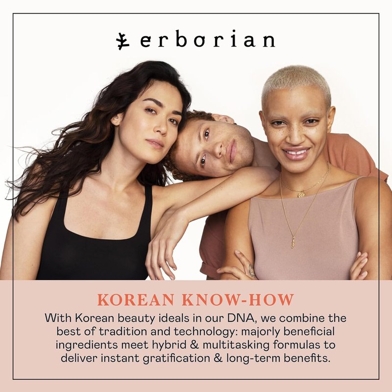 Erborian Matte Face Cream - Mattifying & Blurring Primer for Oily Skin | 1.5 Oz