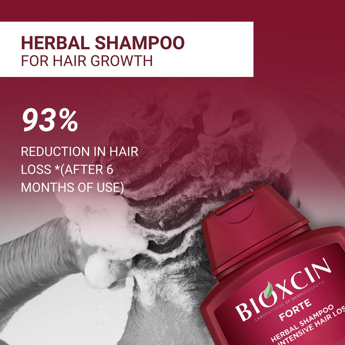 Herbal Shampoo for Hair Loss - Strengthening & Nourishing Formula | Deep Moisturizing with Natural Botanical Extracts