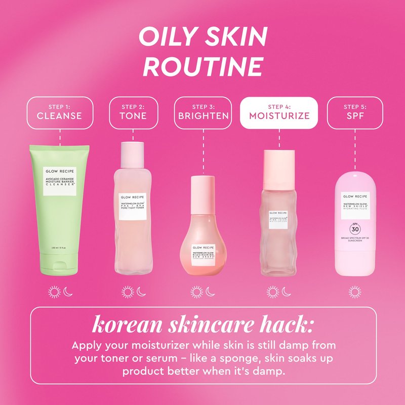 Glow Recipe Limited Edition Pride Pink Juice Water Gel Face Moisturizer - Hydrating Hyaluronic Acid, Radiance Boosting, Non-Comedogenic, Oil-Free, Long-Lasting Korean Skin Care for Oily Skin (50ml)