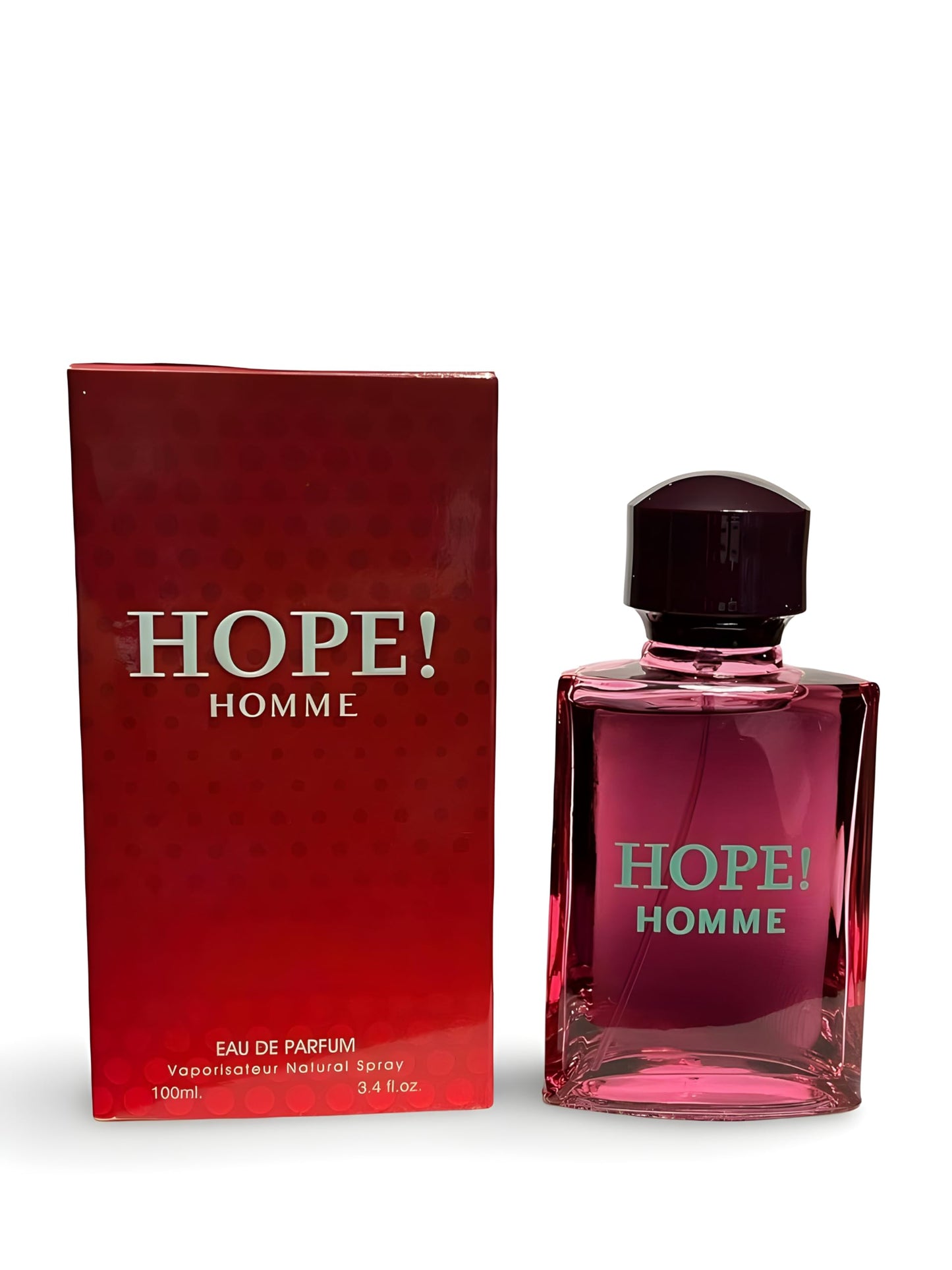Secret Plus HOPE! HOMME Eau de Parfum for Men 3.4 Fl Oz