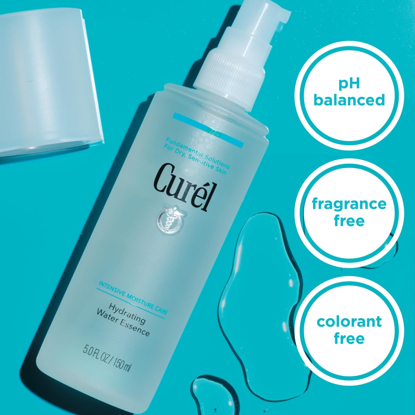 Curel Japanese Skin Care Hydrating Water Essence, Moisturizer, 5 fl oz