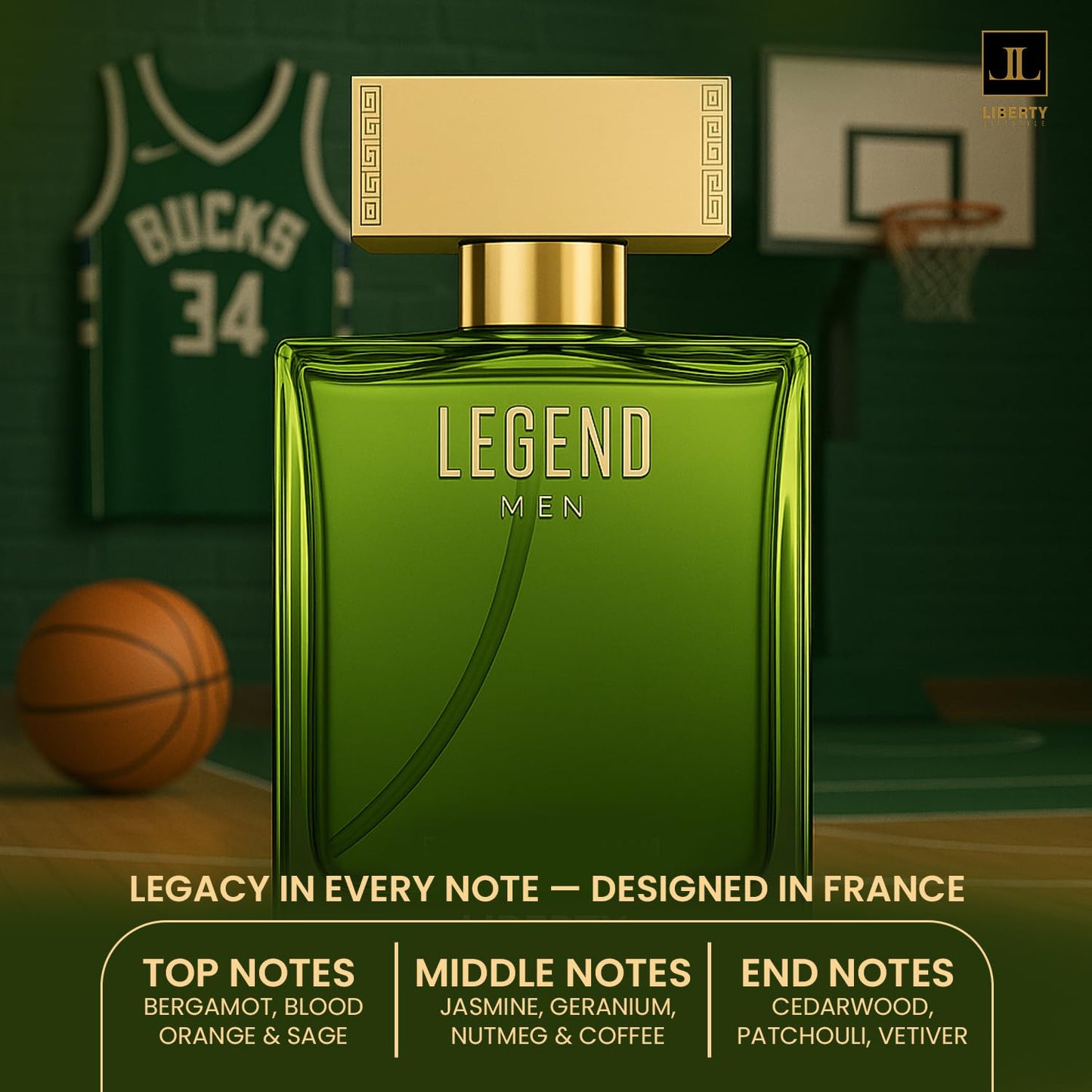 Liberty Oud Perfume for Men, 3.4 Oz Foret Premium Oud Perfumes Anniversary Edition Long-Lasting Eau de Perfume, Luxury Woody Fragrance for Men, Parfume Spray